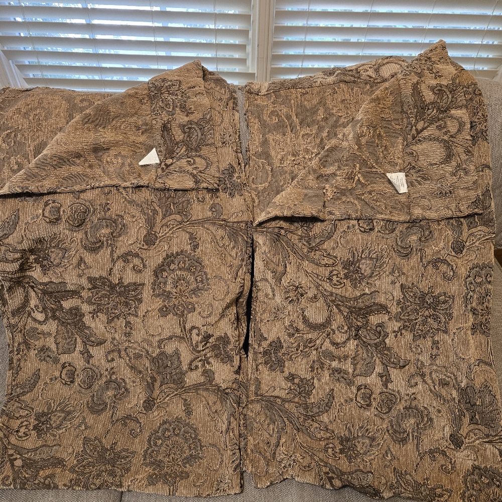 Floral Tapestry Curtains